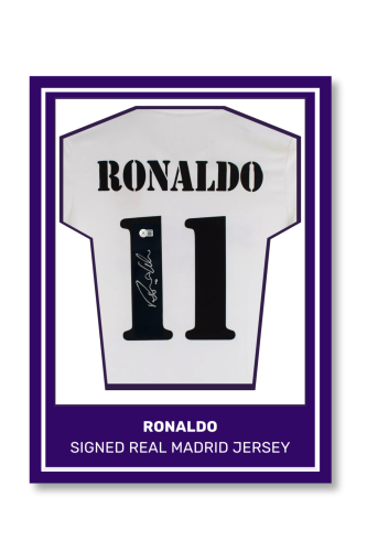 Ronaldo Signed Authenticated Jersey