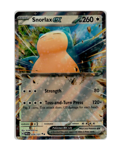 Snorlax Ex 76/131 Pokemon