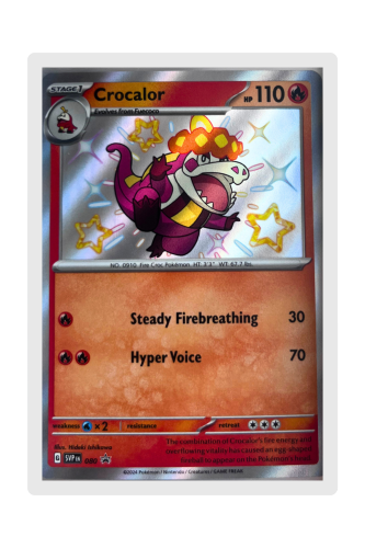 Crocalor 80 Black Star Promo Baby Shiny