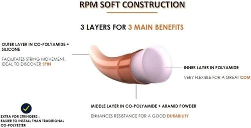 أوتار بابولات RPM Soft 17/1.25