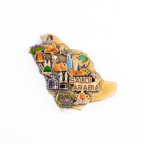 مغناطيس خريطة السعودية