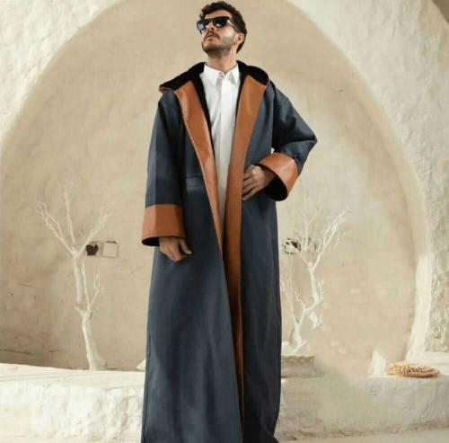 فروة رجالي شتوية فخمة بتصميم أنيق ودافئ