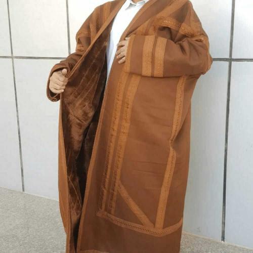 فروة رجالية شتوية فاخرة بتصميم أنيق