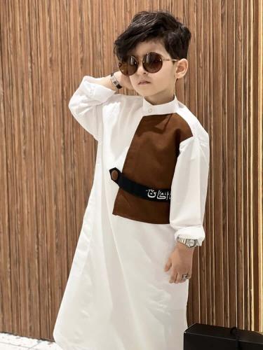 ثوب أطفال تصميم جديد بالاسم - تصميم عصري للأطفال م...