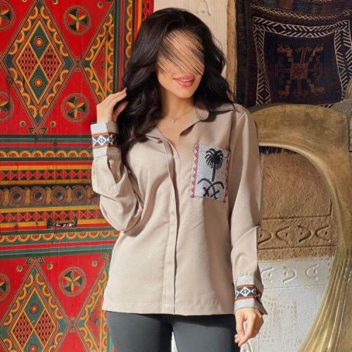 قميص سدو ليوم التأسيس السعودي - تصميم تراثي