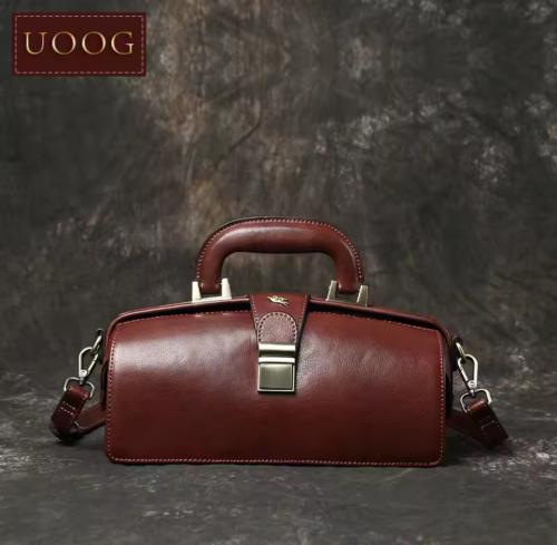 A bag made of genuine leather