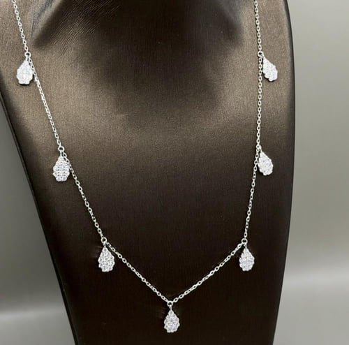 شوكر تصميم الدمعه فضه ٩٢٥