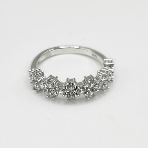 خاتم بريق لمعة الماس - فضه عيار ٩٢٥