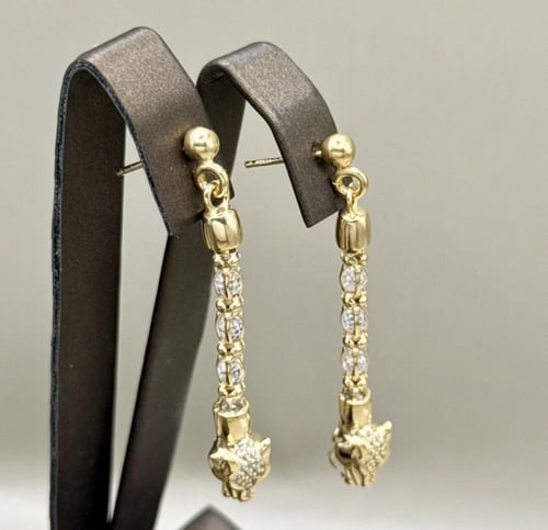 اقراط فضه ايطاليه تصميم بانثر