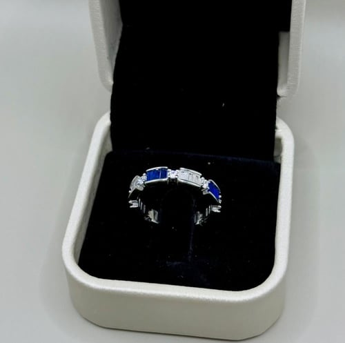 خاتم مطعم بالزركون الملون فري سايز