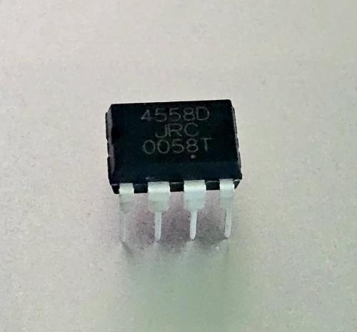 JRC4558 DIP-8 dual OpAmp
