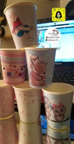 طباعه على الاكواب
