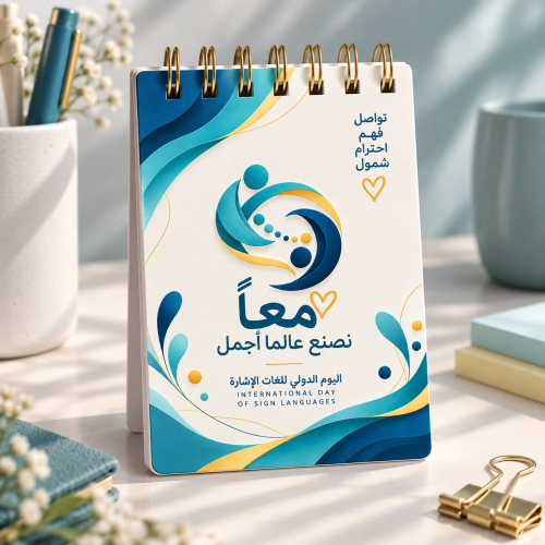 نوته |توزيعات يوم لغات الاشارة العالمي
