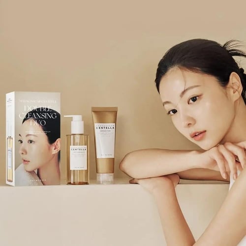 سنتيلا مجموعة التنظيف المزدوج (125مل + 200مل)