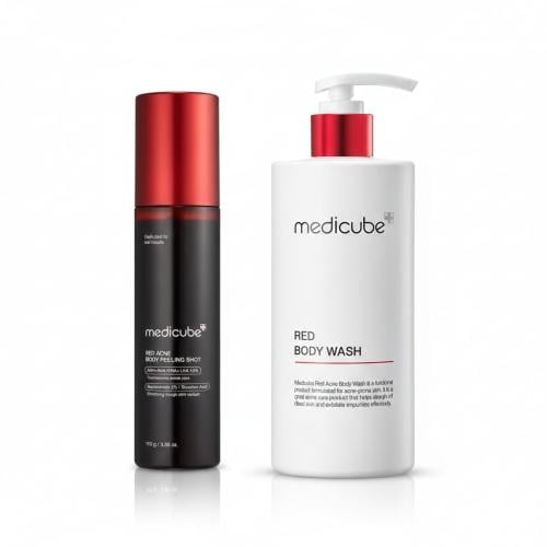 مجموعة ميدكيوب ريد جلو للعناية بحب الشباب