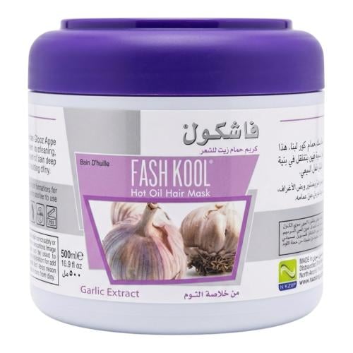فاشكول حمام زيت بخلاصة الثوم 500مل