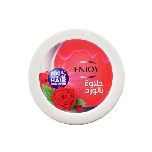 انجوي حلاوة ازالة شعر بالورد 400 جرام