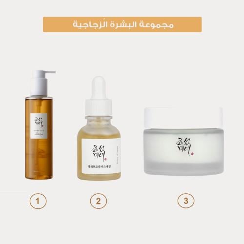 مجموعة البشرة الزجاجية