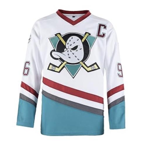 جيرسي هوكي عنابي و ابيض