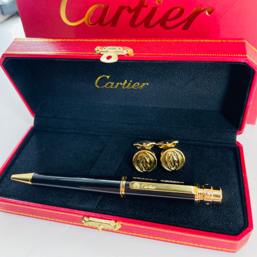 طقم قلم وكبك كارتير