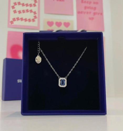 قلادة ميلينا ازرق سوارفسكي