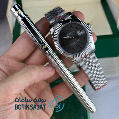 طقم رولكس وقلم كارتير