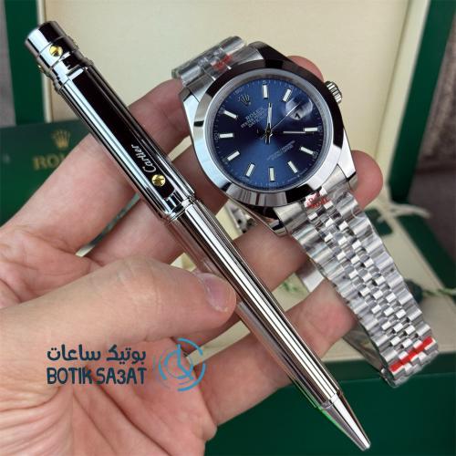 طقم رولكس وقلم كارتير الجديد