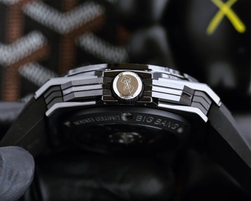 Hublot big bang sang bleu هوبلوت بيق بانق سانق بلي...