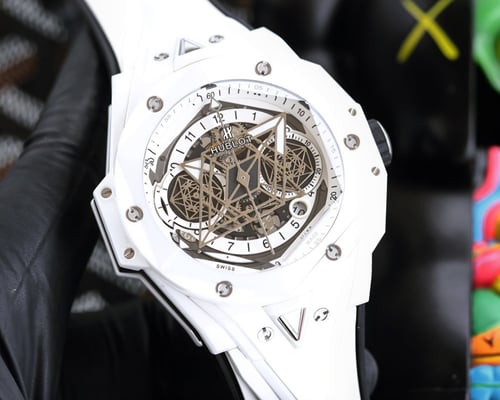 Hublot big bang sang bleu هوبلوت بيق بانق سانق بلي...