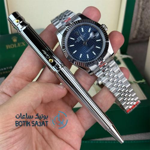 طقم رولكس وقلم كارتير الجديد