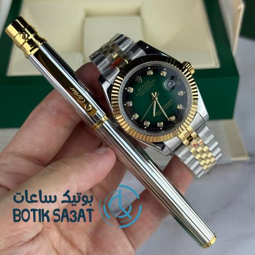 طقم رولكس وقلم كارتير