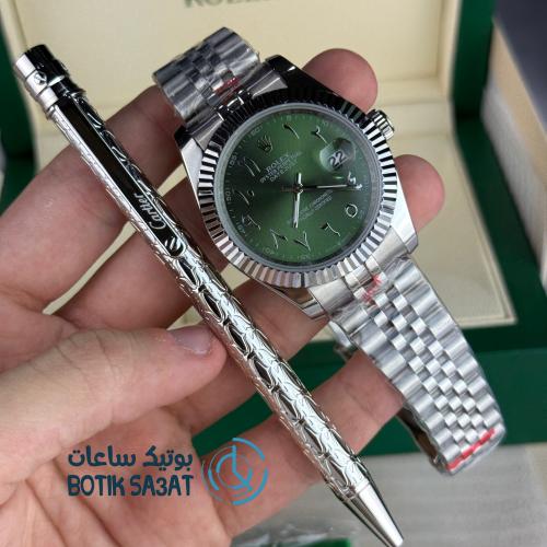 طقم رولكس وقلم كارتير