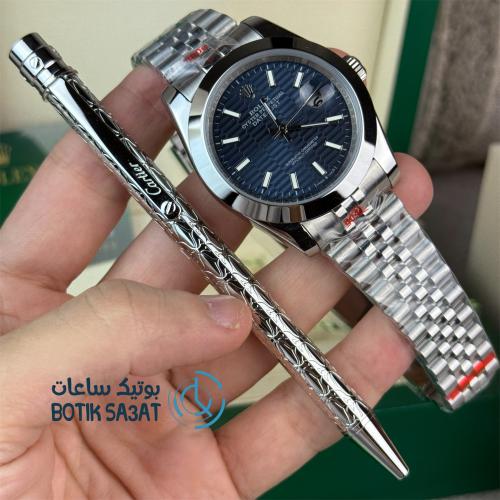طقم رولكس وقلم كارتير الجديد