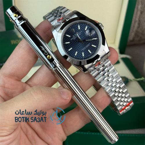 طقم رولكس وقلم كارتير الجديد