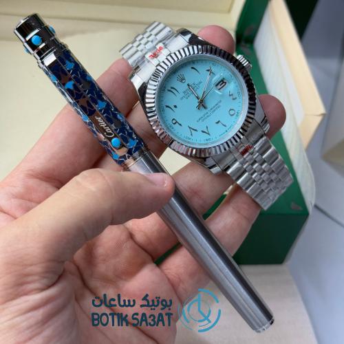 طقم رولكس وقلم كارتير