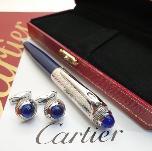 طقم قلم وكبك كارتير