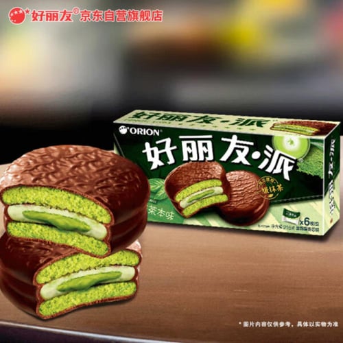 فطيرة أوريون ماتشا الطازجة 6 قطع 216 جرام