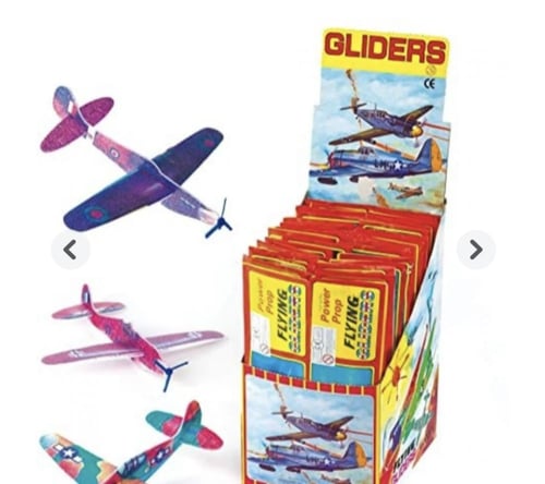 لعبة طيارة القديمة فلاينج أشكال منوع 1 حبة