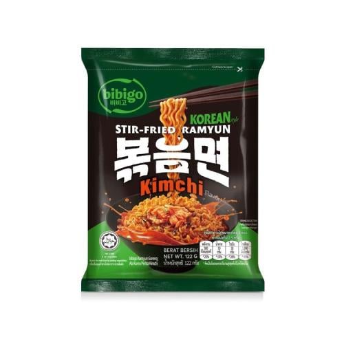 بيبيجو راميون مقلي على الطريقة الكورية بنكهة الكيم...