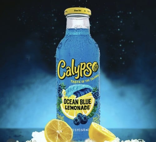 كالبسيو مشروب الليمون الازرق