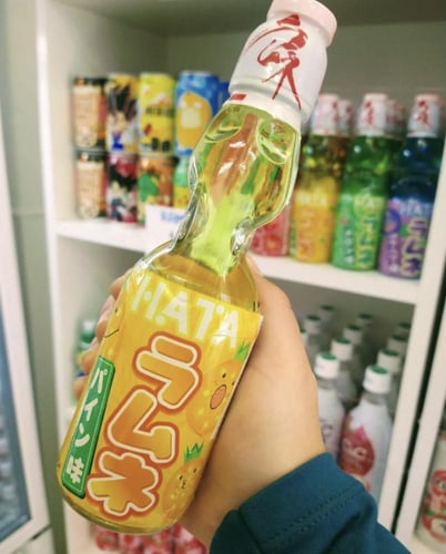 هاتا رامون الياباني نكهة الأناناس 200 مل HATA