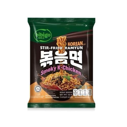 بيبيجو راميون مقلي على الطريقة الكورية بنكهة الدجا...