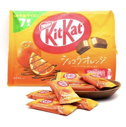 نستله - شوكولاتة كيت كات بالبرتقال ميني مستورد الي...