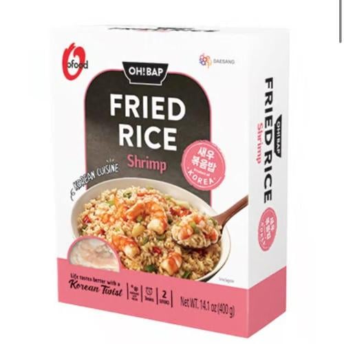 ارز مقلي بصلصة الروبيان 400g