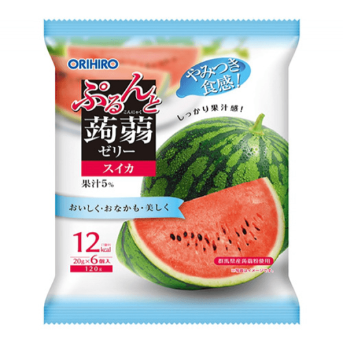 أوريهيرو - جيلي كونجاك - البطيخ 12 قطعة