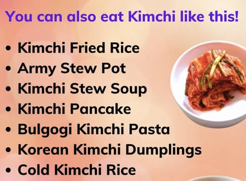 كيمتشي 500 جرام قطع ملفوف كيمتشي