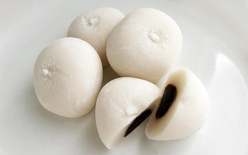 حلوى موتشي الأرز اللزج بالفاصوليا الحمراء 150g