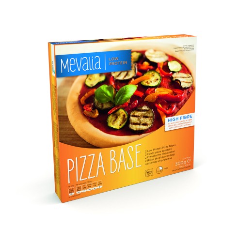 قاعدة بيتزا قليلة البروتين