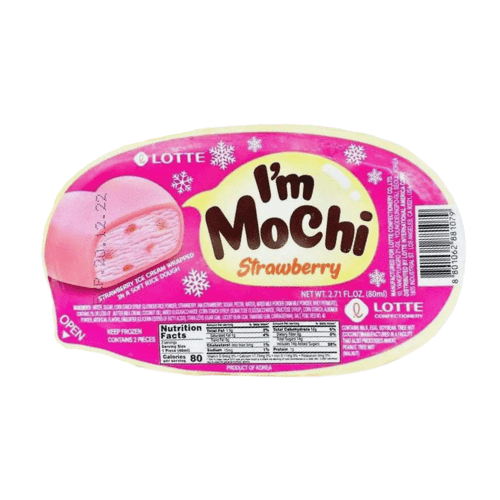 موتشي كوري قطعتين فراولة