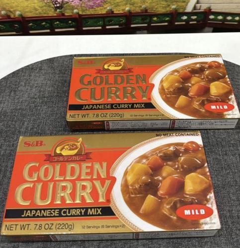 خليط الكاري الياباني جولدن كاري من اس اند بي، حار...